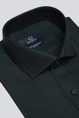 Black Dobby Formal Autograph Shirt for Men - Diners