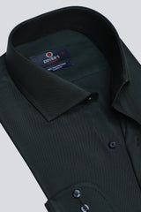 Black Dobby Formal Autograph Shirt for Men - Diners
