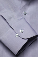 Light Purple Plain Formal Autograph Shirt for Men - Diners