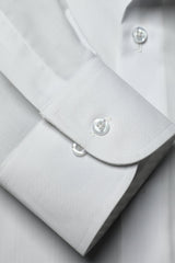 White Plain Formal Autograph Shirt for Men - Diners