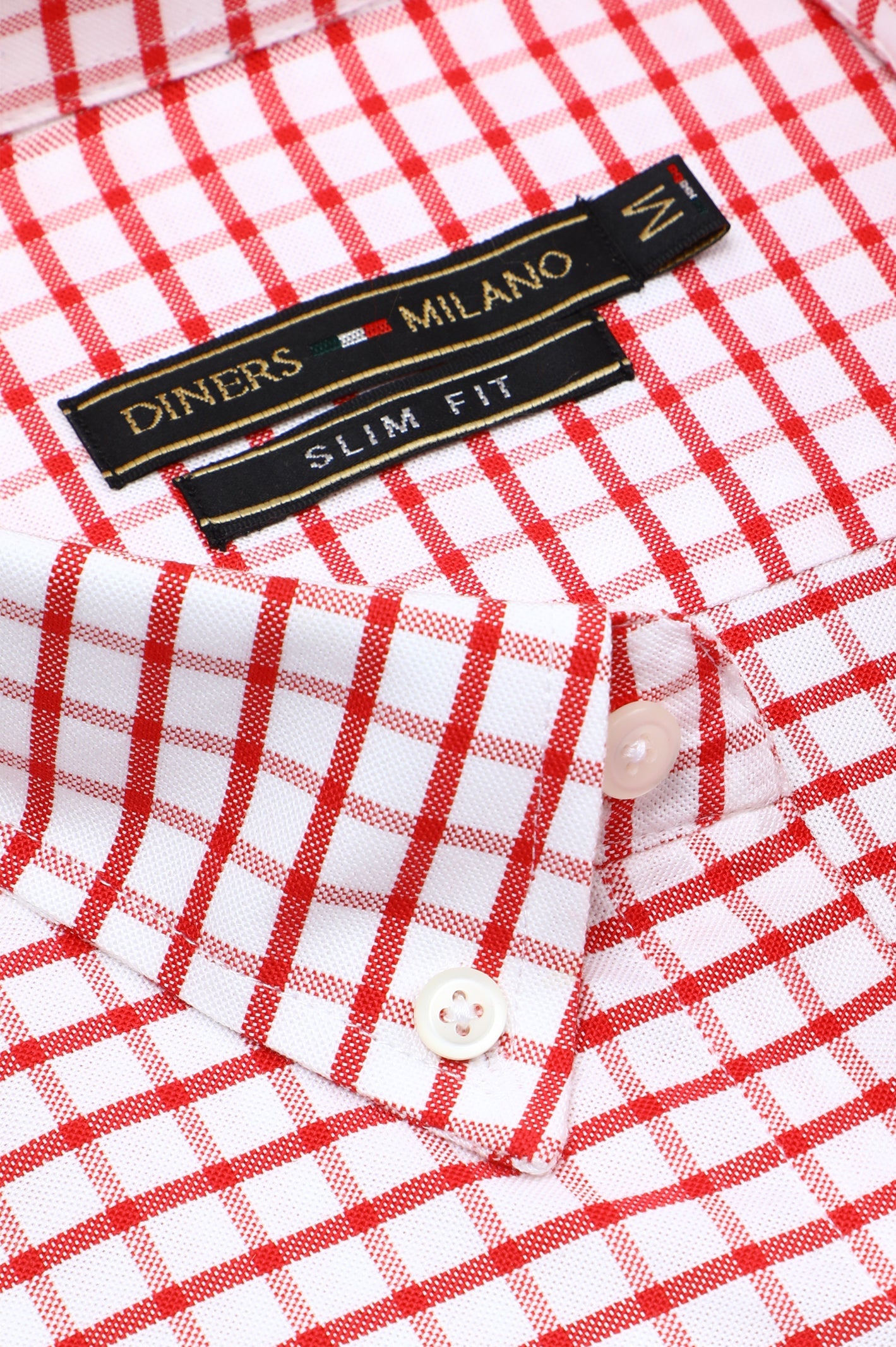 Casual Milano Shirt SKU: AM28369-RED - Diners