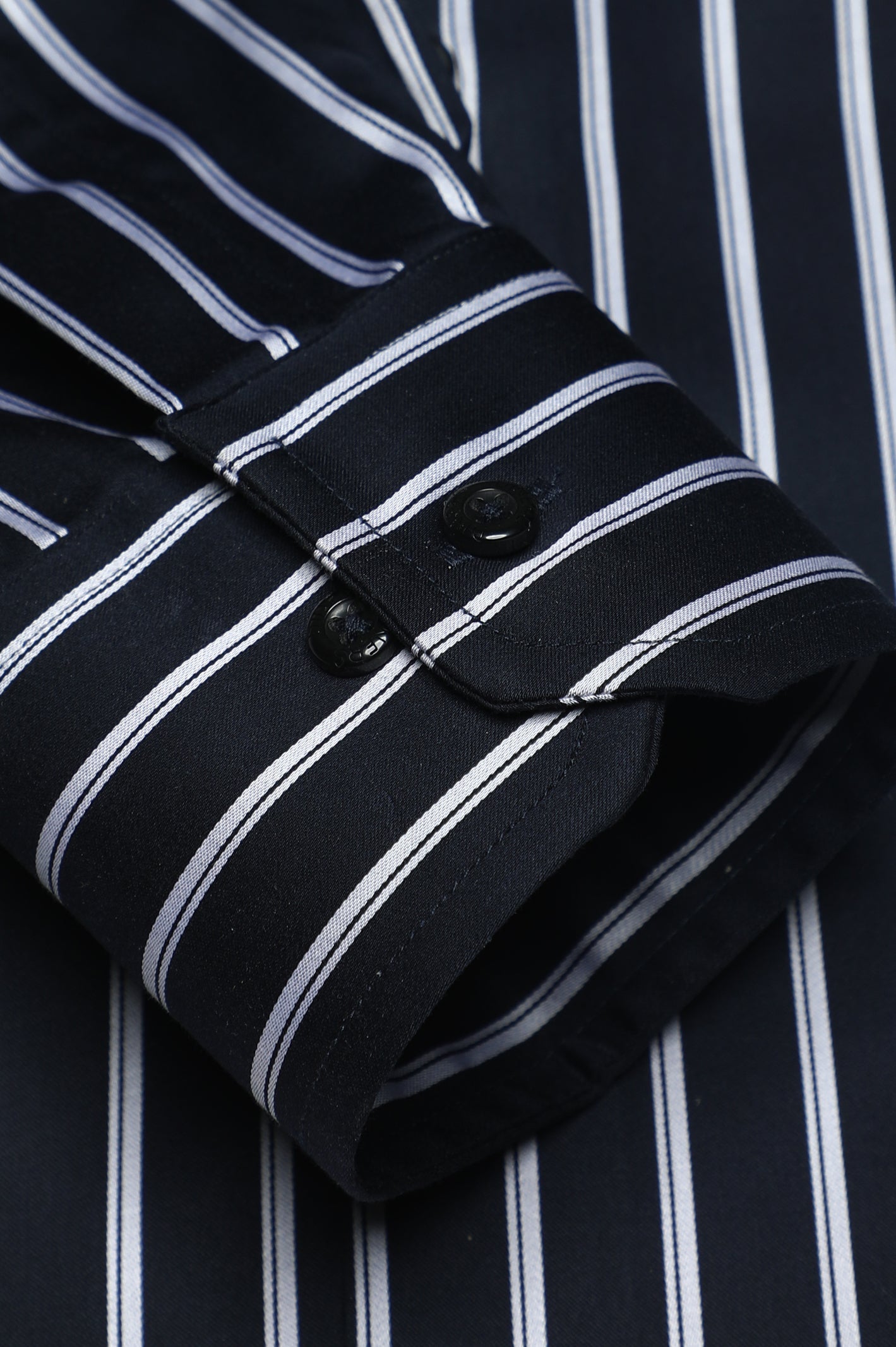 Black Bengal Stripes Casual Milano Shirt for Men - Diners