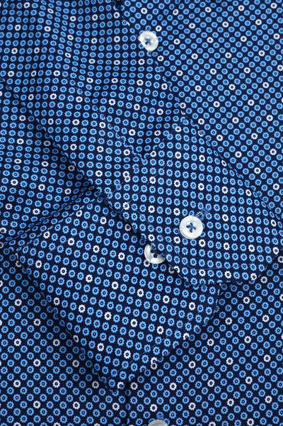 Casual Milano Shirt in Blue SKU: AM24537-BLUE - Diners
