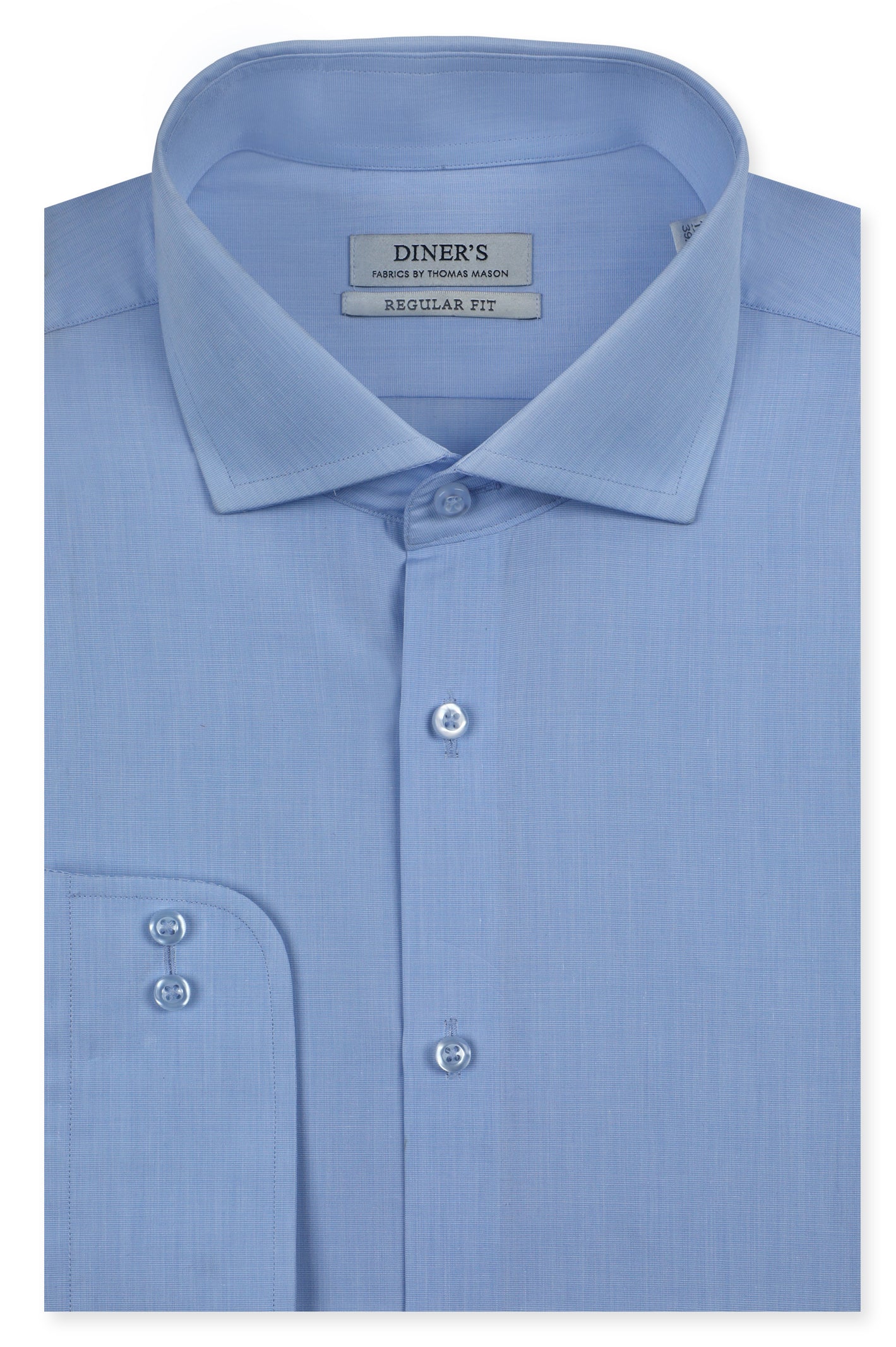 Thomas Mason Shirts Luxury Collar SKU: AT20244-SKY BLUE - Diners