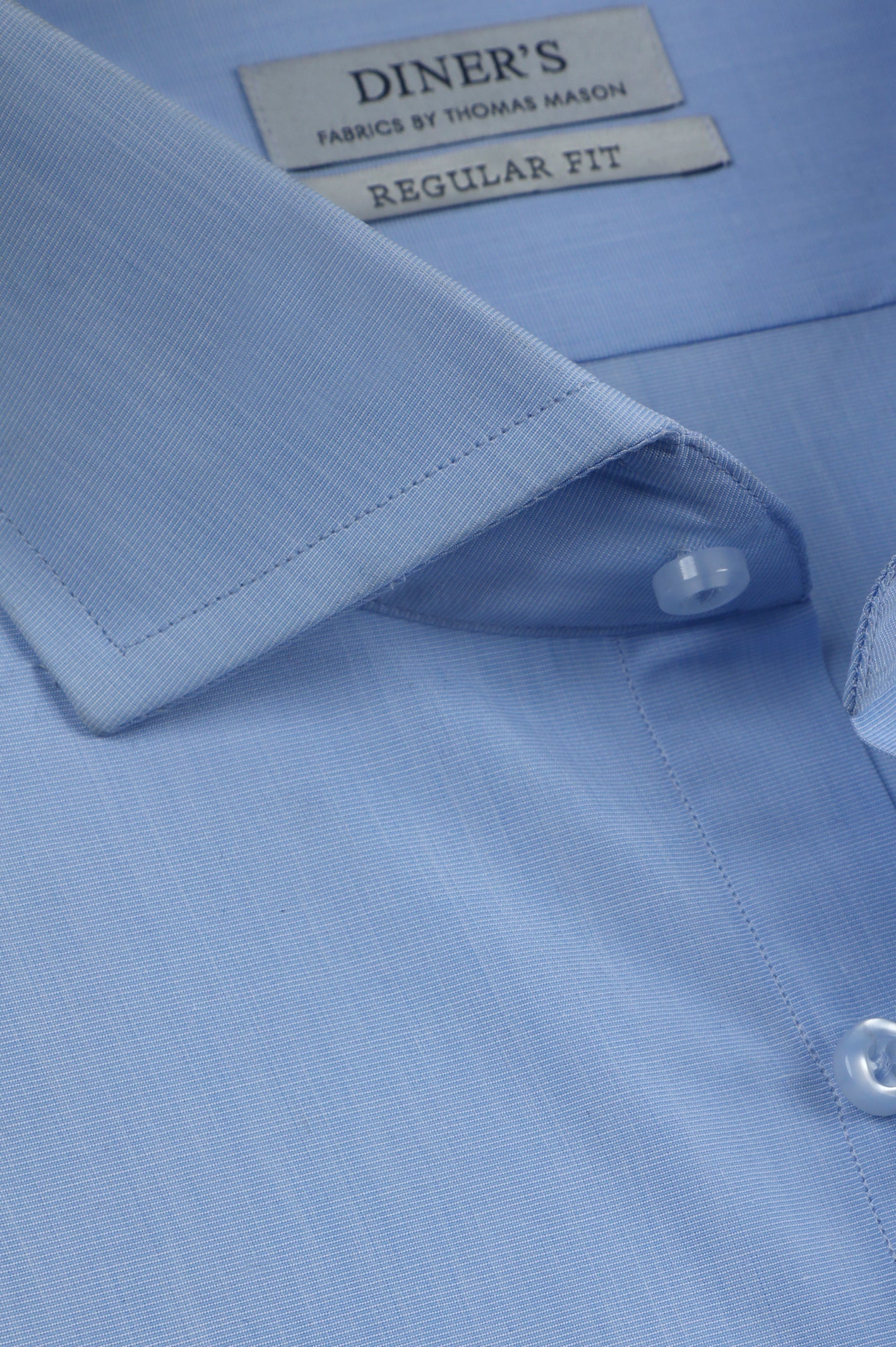 Thomas Mason Shirts Luxury Collar SKU: AT20244-SKY BLUE - Diners