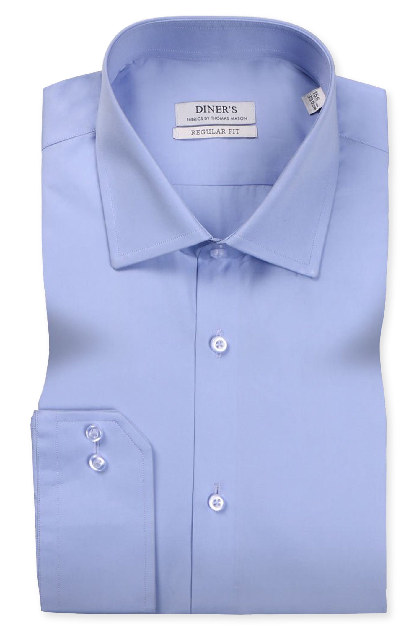 Thomas Mason Shirts Luxury Colar SKU: AT20248-Blue - Diners
