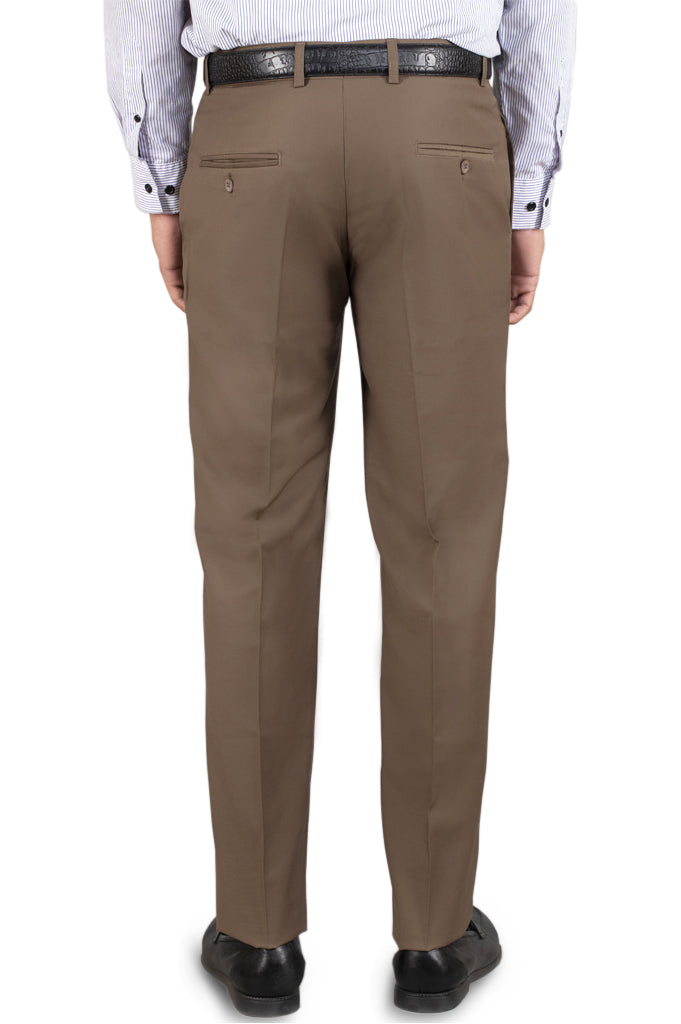 Formal Trouser for Men SKU: BA1458-Brown - Diners