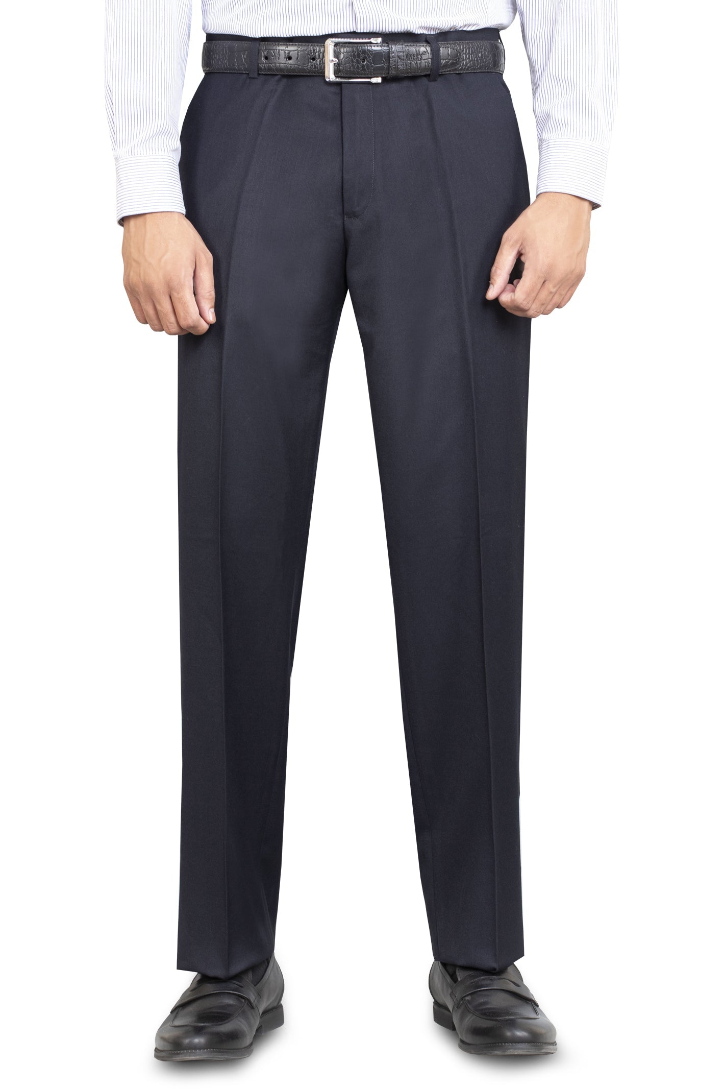 Formal Trouser for Men SKU: BA1458-D-Blue - Diners
