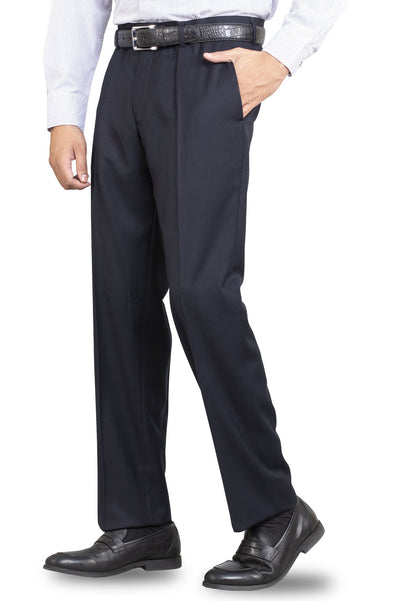 Formal Trouser for Men SKU: BA1458-D-Blue - Diners