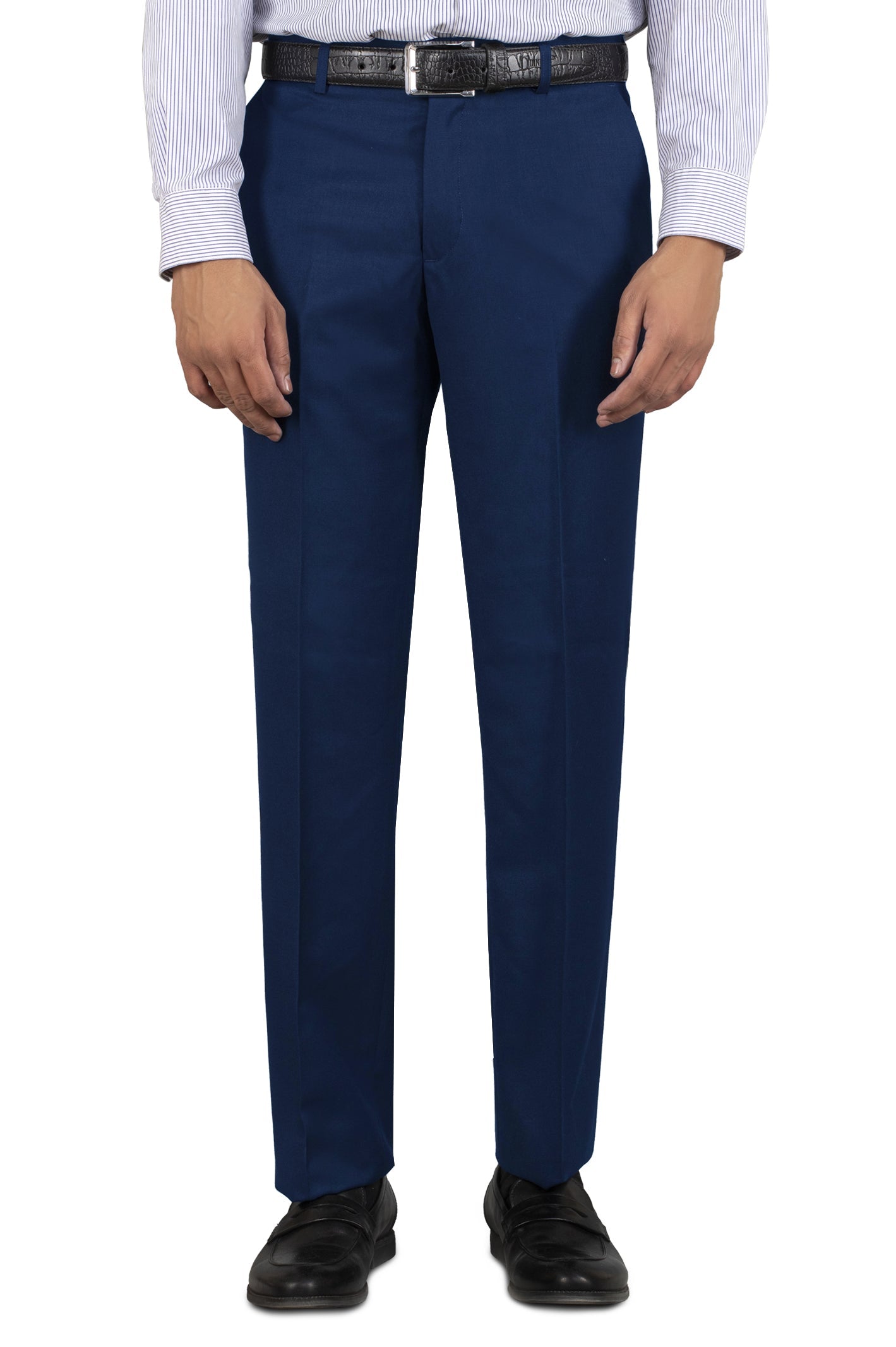 Formal Trouser for Men SKU: BA1458-R-BLUE - Diners