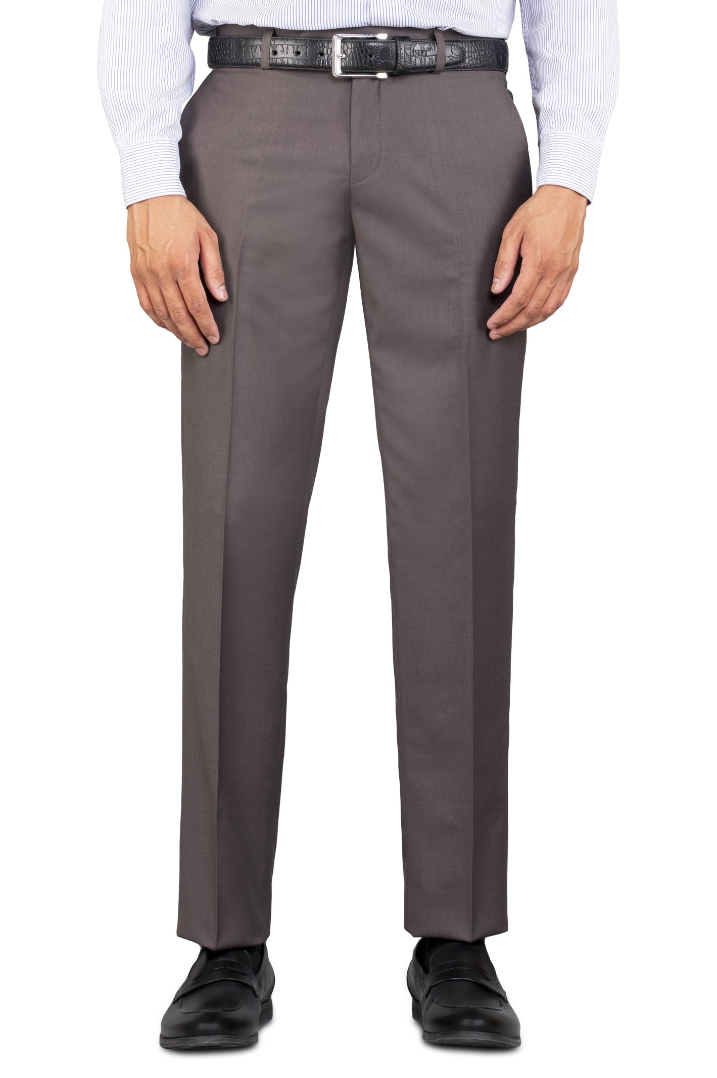 Formal Trouser for Men In Beige SKU: BA2334-BEIGE - Diners