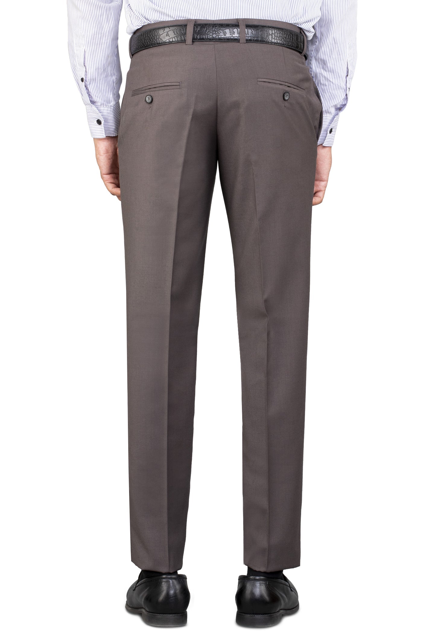 Formal Trouser for Men In Beige SKU: BA2334-BEIGE - Diners