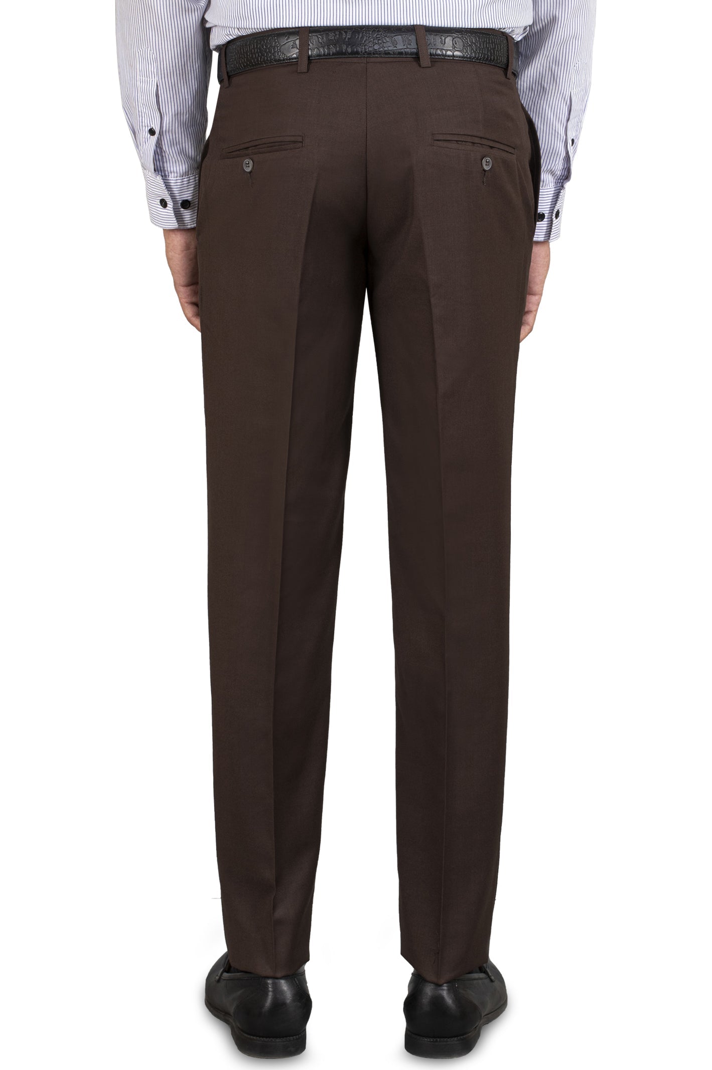 Formal Trouser for Men SKU: BA2334-Dark-Brown - Diners