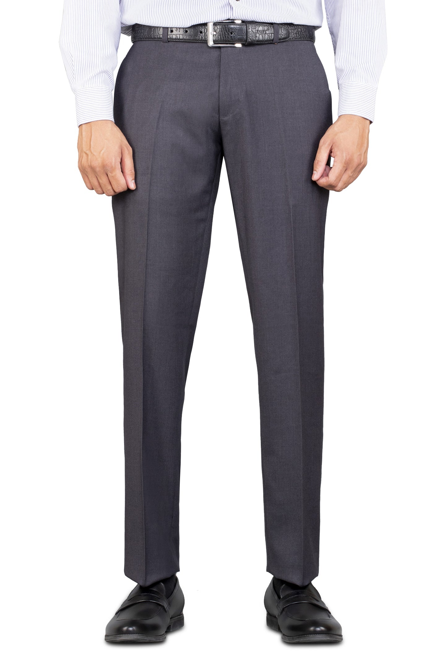 Formal Trouser for Men In Grey SKU: BA2334-GREY - Diners