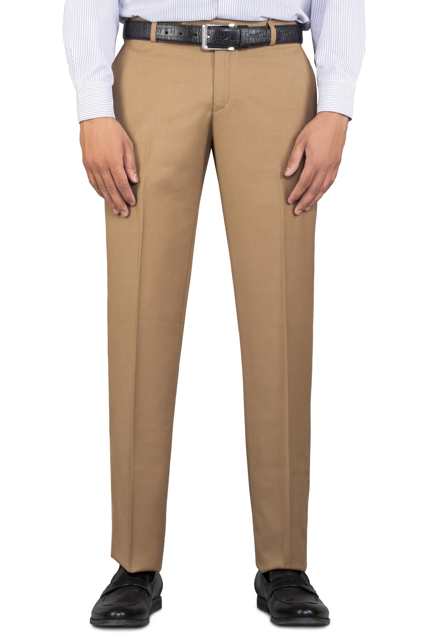 Formal Trouser for Men In Mustard SKU: BA2334-Mustard - Diners