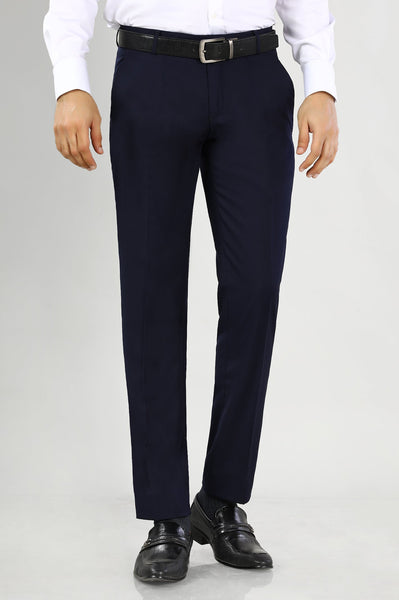 Buy AD & AV Men Royal Blue Solid Synthetic Single Formal Trousers Online at  Best Prices in India - JioMart.
