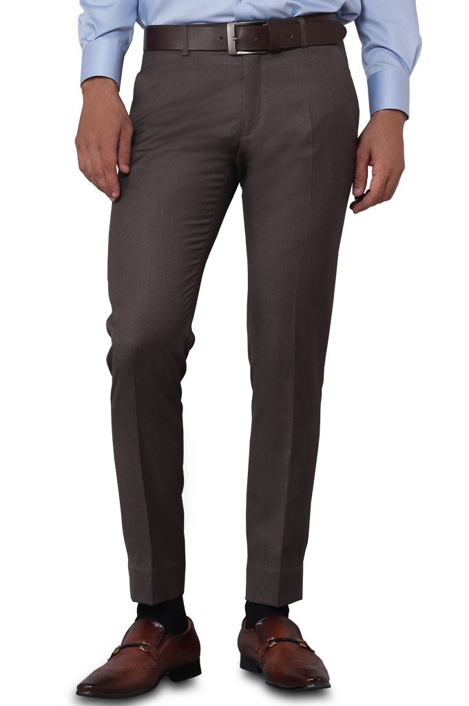 Formal Trouser for Men SKU: BA2880-Brown - Diners
