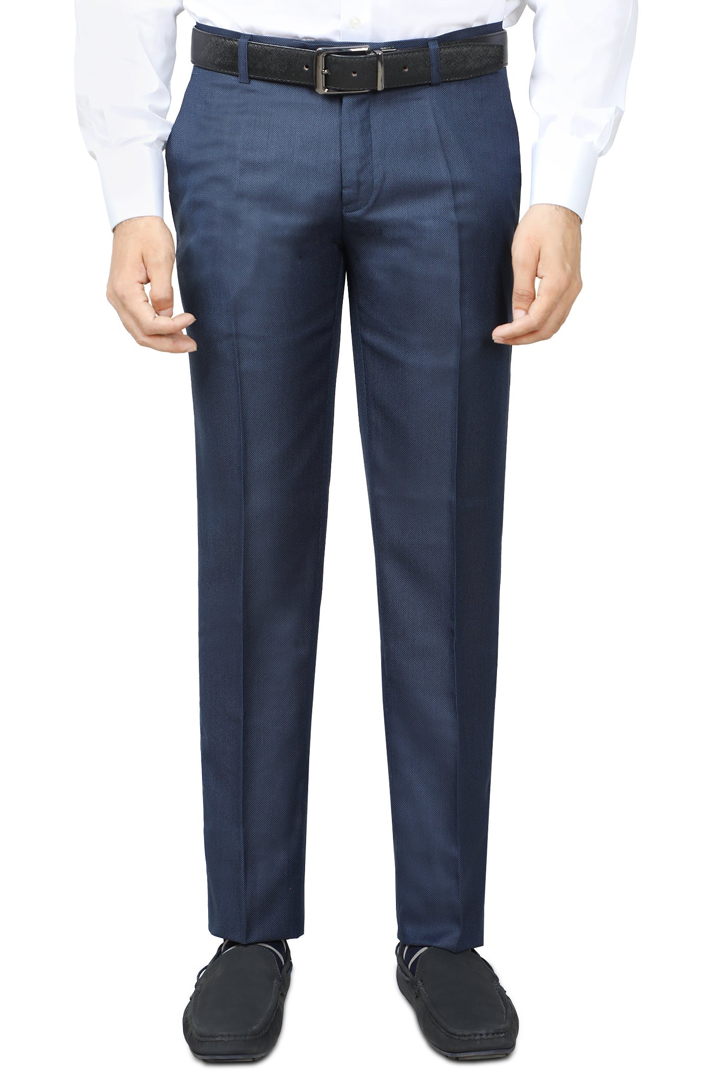 Formal Trouser for Men SKU: BA2943-BLUE - Diners