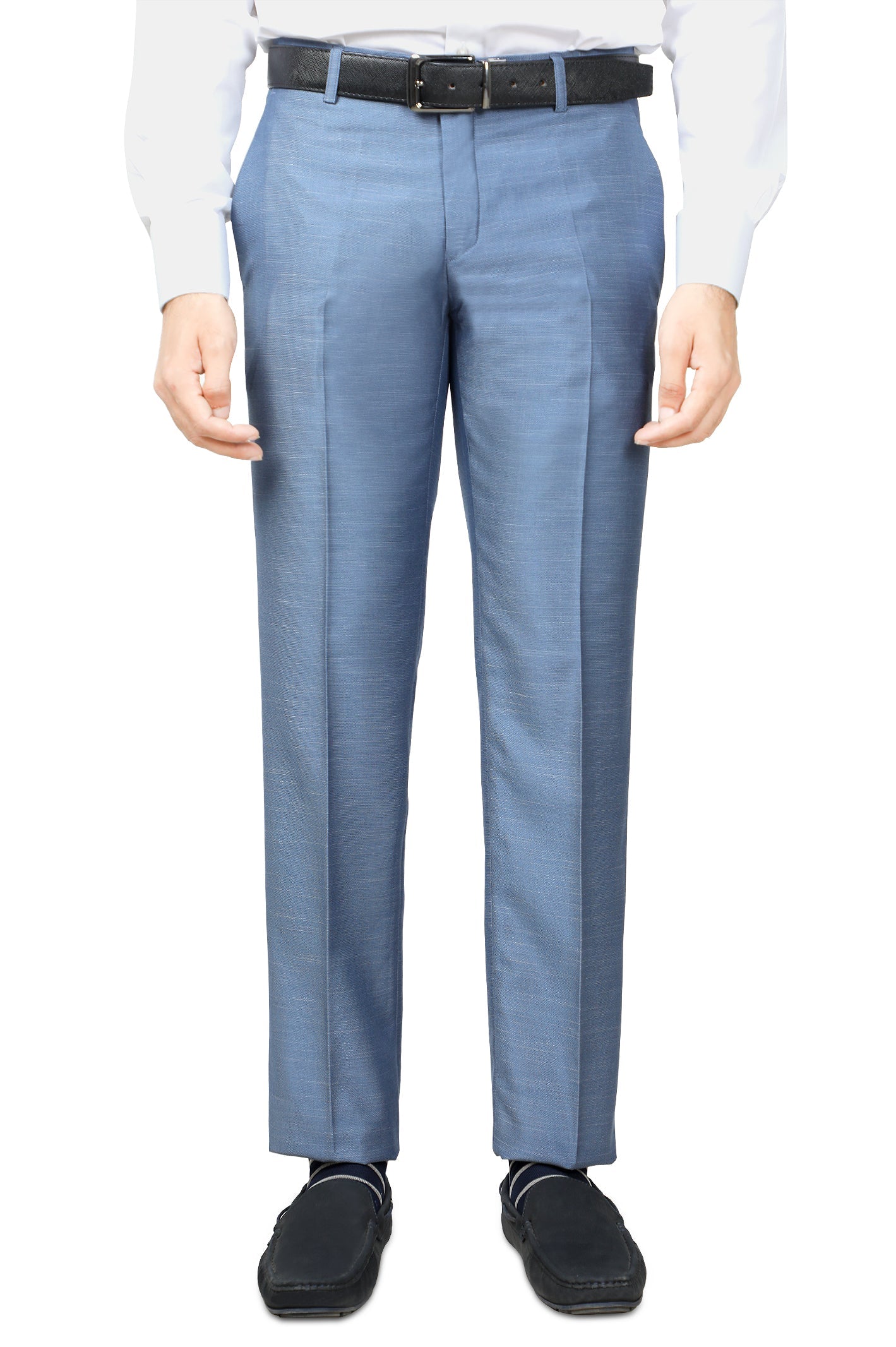 Formal Trouser for Men SKU: BA2997-BLUE - Diners