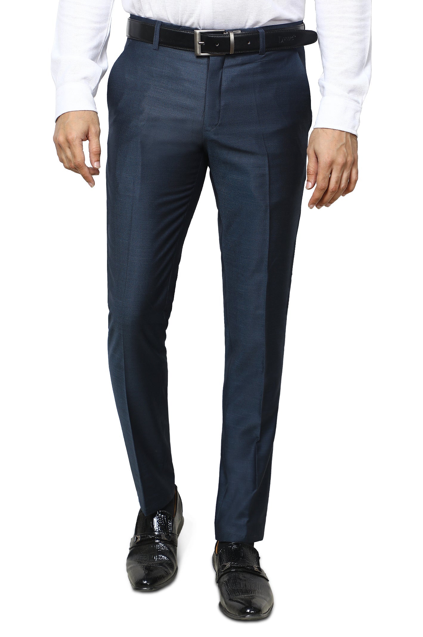 Formal Trouser for Men SKU: BA2997-D-BLUE - Diners