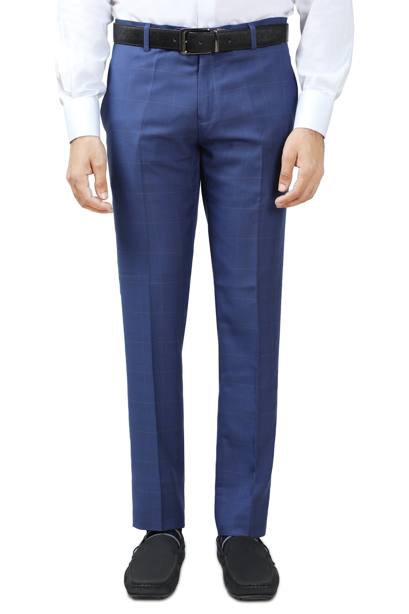 Formal Trouser for Men SKU: BA2999-R-BLUE - Diners