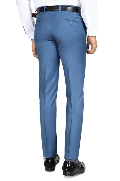 Formal Trouser for Men SKU: BA3044-BLUE - Diners