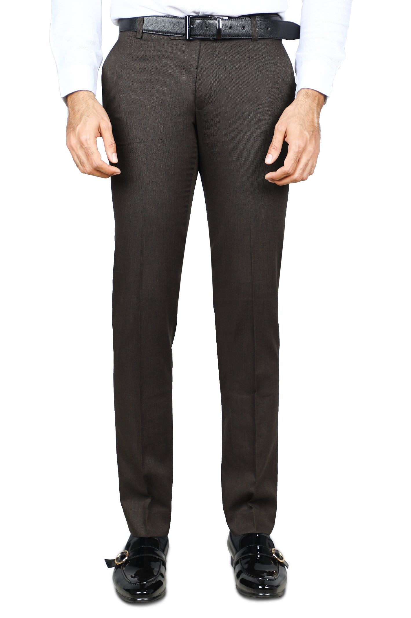 Formal Trouser for Men SKU: BA3050-BROWN - Diners