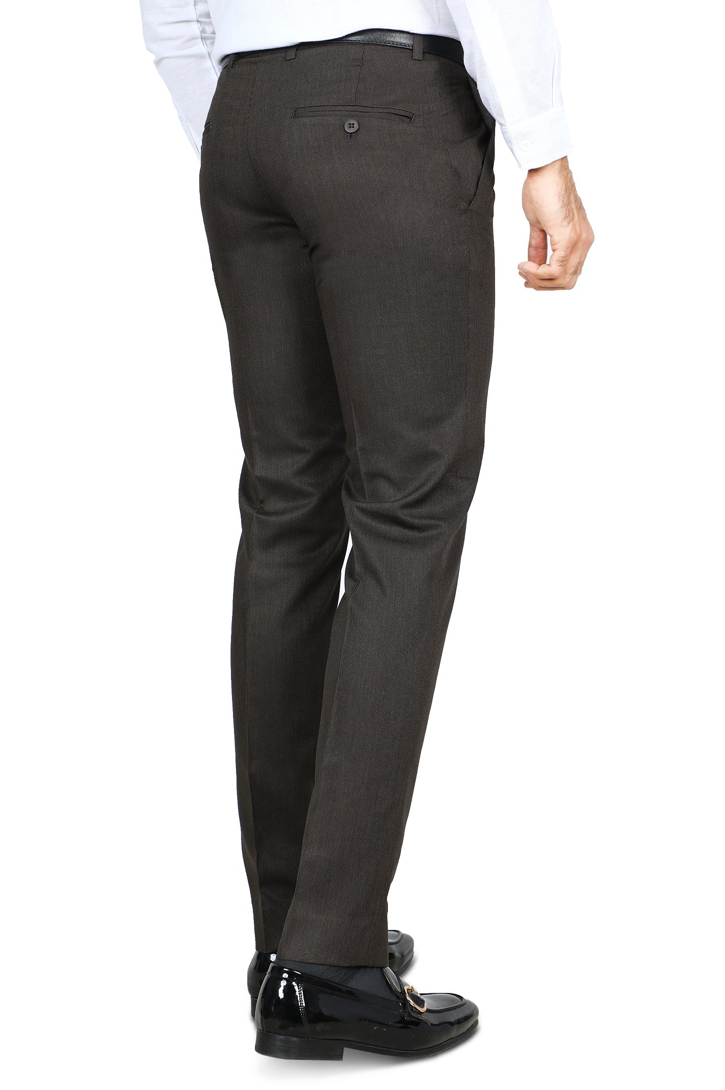 Formal Trouser for Men SKU: BA3050-BROWN - Diners