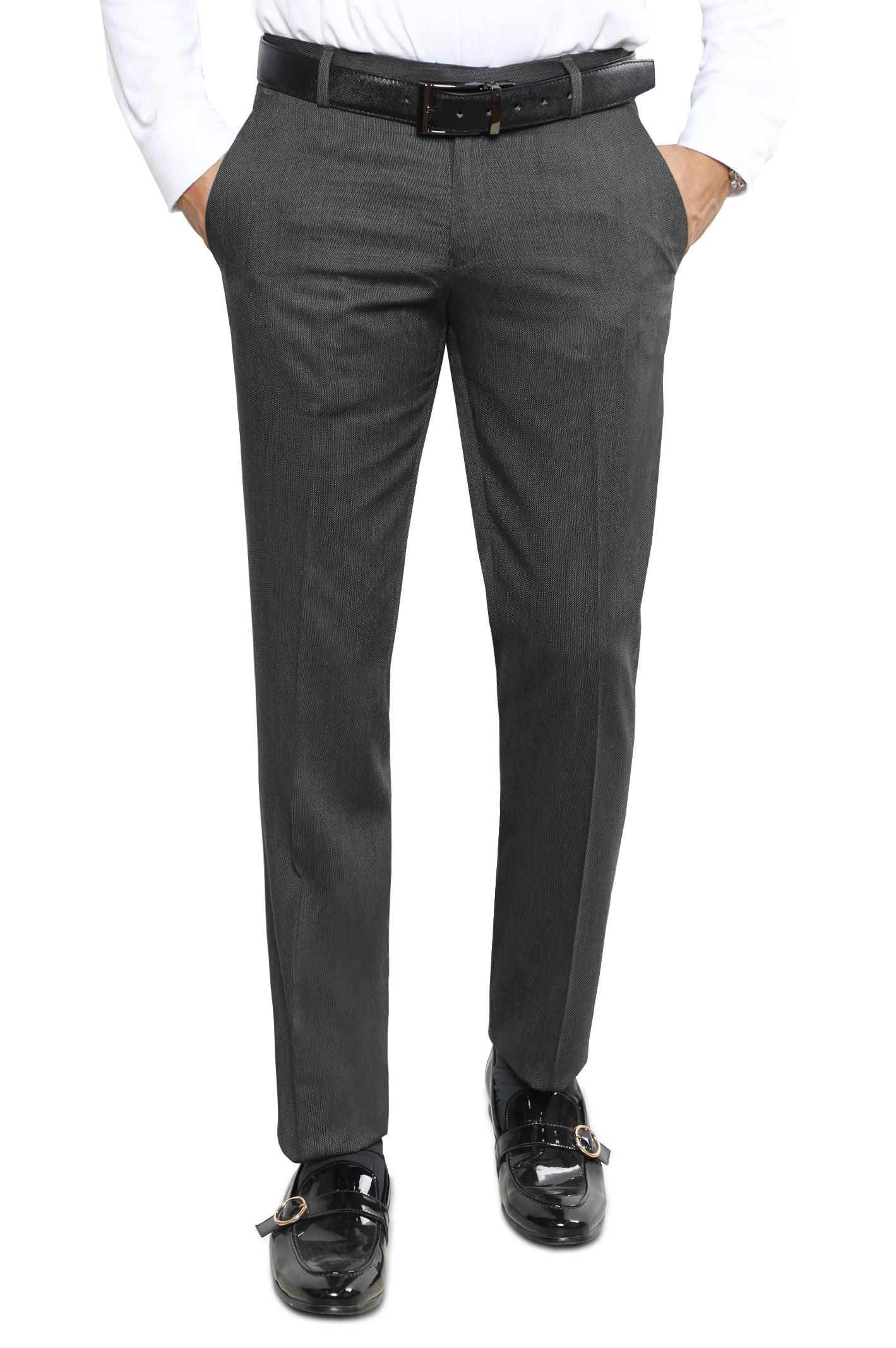 Formal Trouser for Men SKU: BA3050-D-GREY - Diners