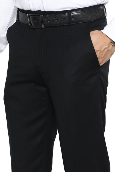 Formal Trouser for Men SKU: BA3063-BLACK - Diners