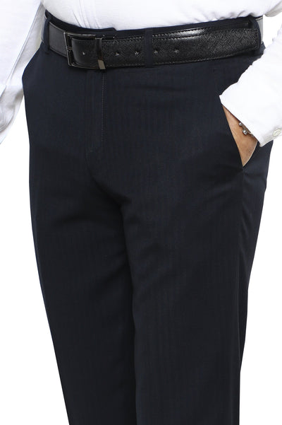 Formal Trouser for Men SKU: BA3063-N-BLUE - Diners