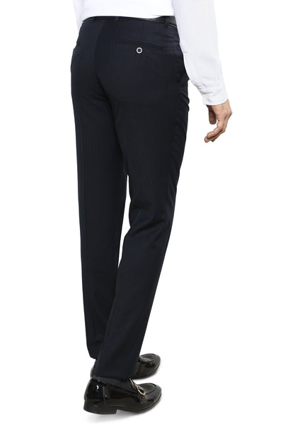 Formal Trouser for Men SKU: BA3063-N-BLUE - Diners