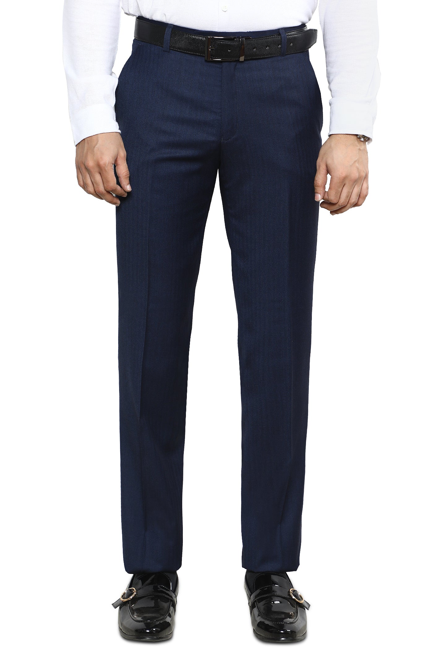 Formal Trouser for Men SKU: BA3063-R-BLUE - Diners
