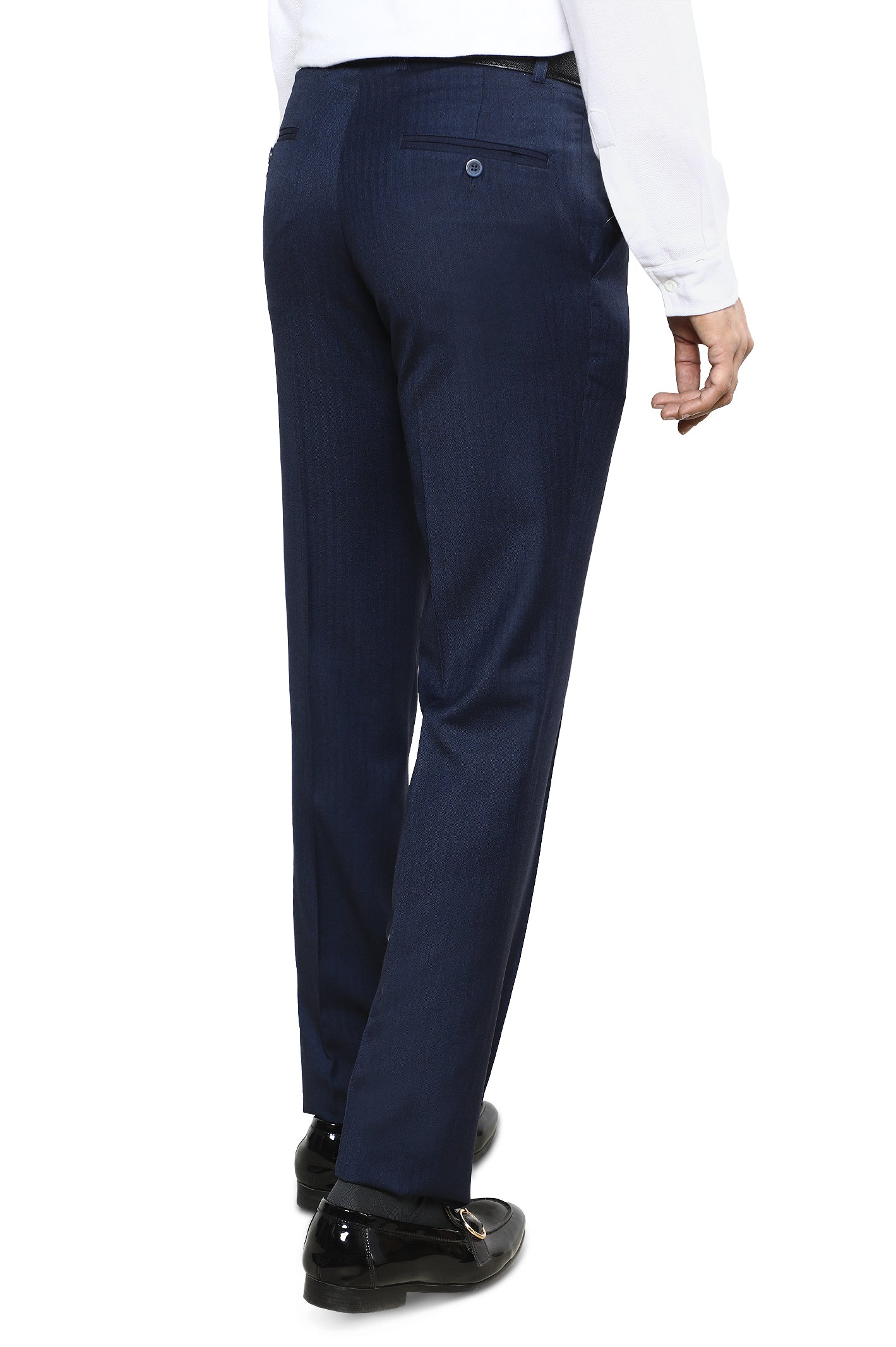 Formal Trouser for Men SKU: BA3063-R-BLUE - Diners