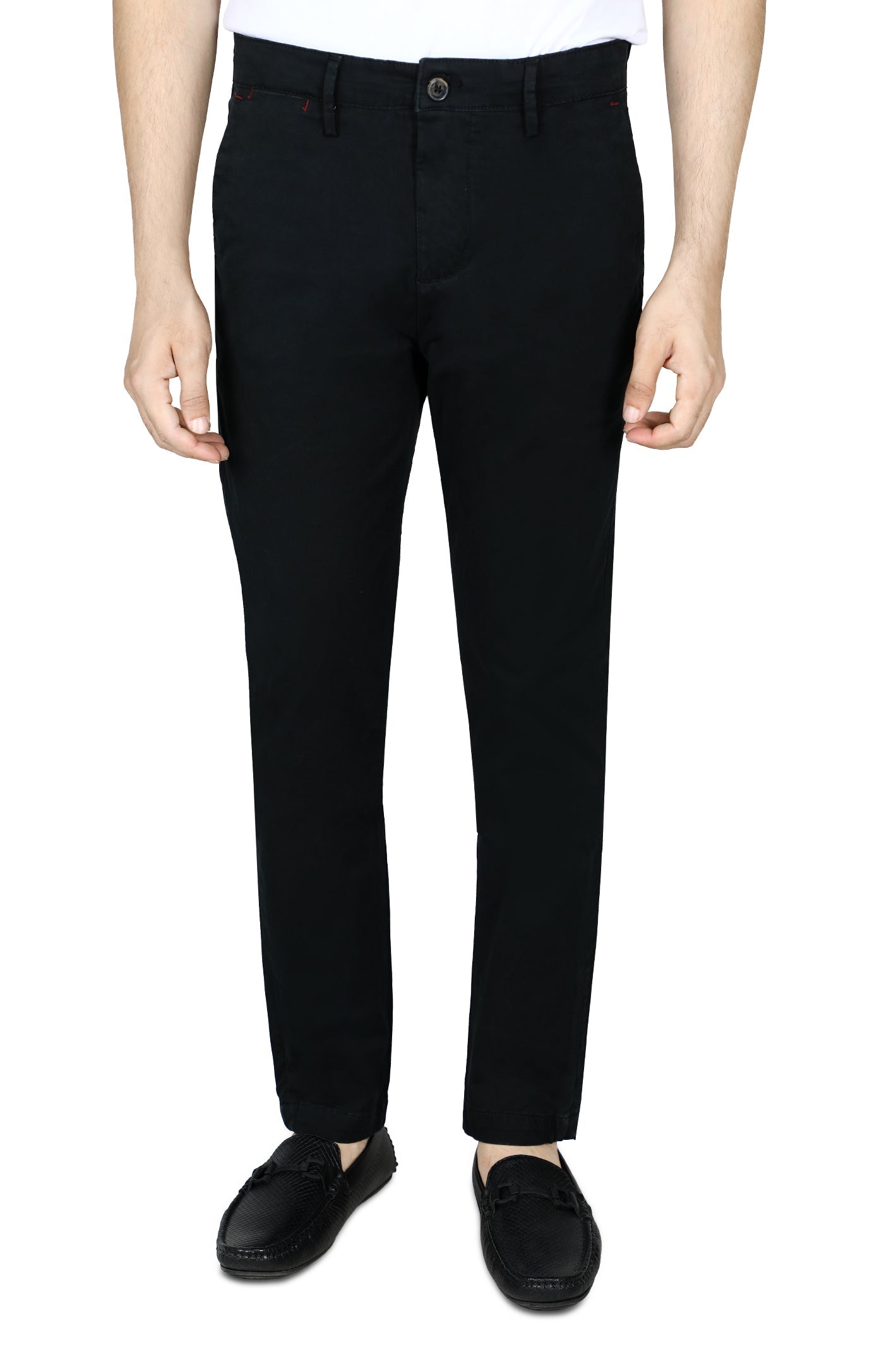 Formal Cotton Trouser for Men SKU: BD2987-BLACK - Diners