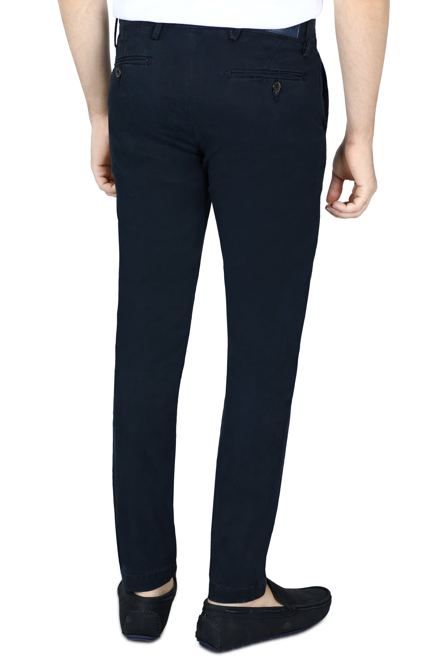Formal Cotton Trouser for Men SKU: BD2987-NAVY - Diners