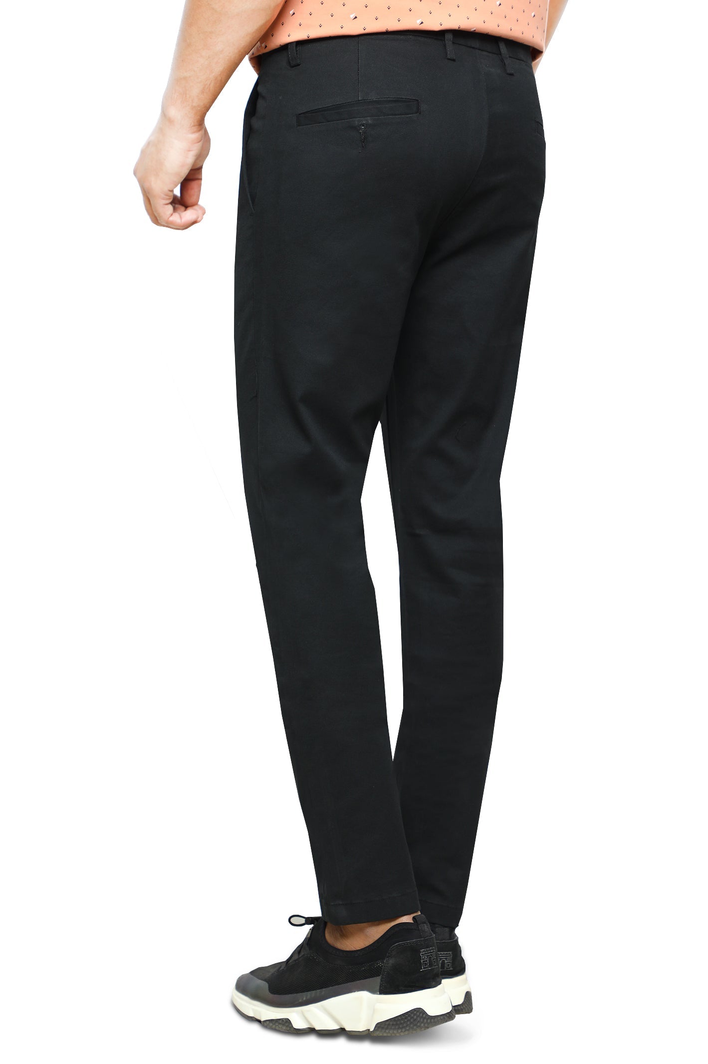 Formal Cotton Trouser for Men SKU: BD3045-BLACK - Diners