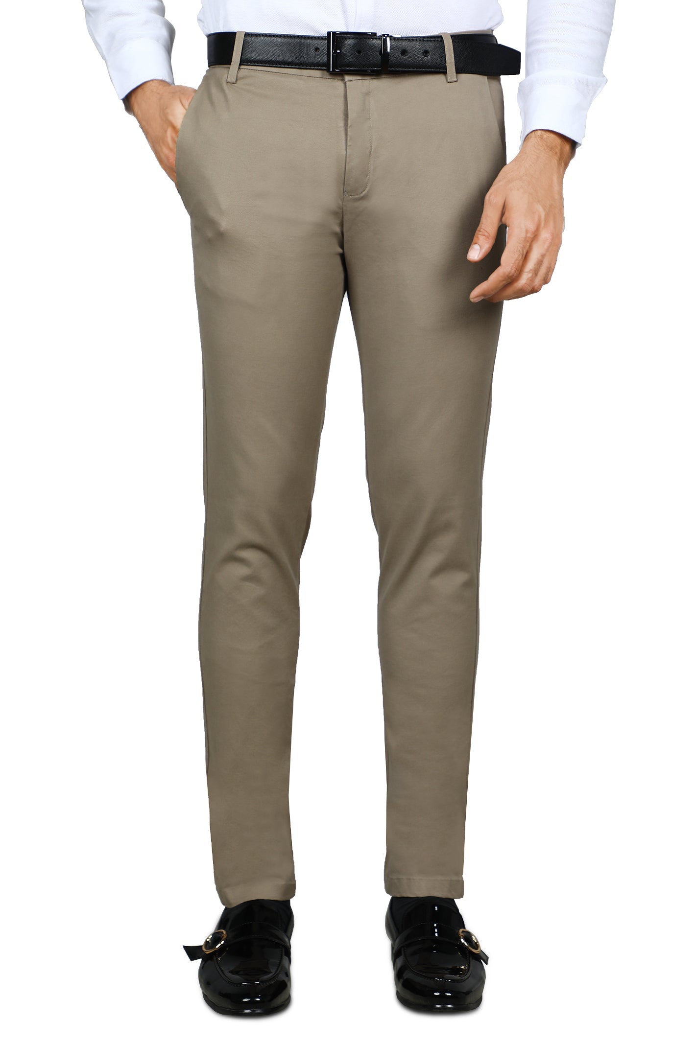 Formal Cotton Trouser for Men SKU: BD3045-CAMEL - Diners