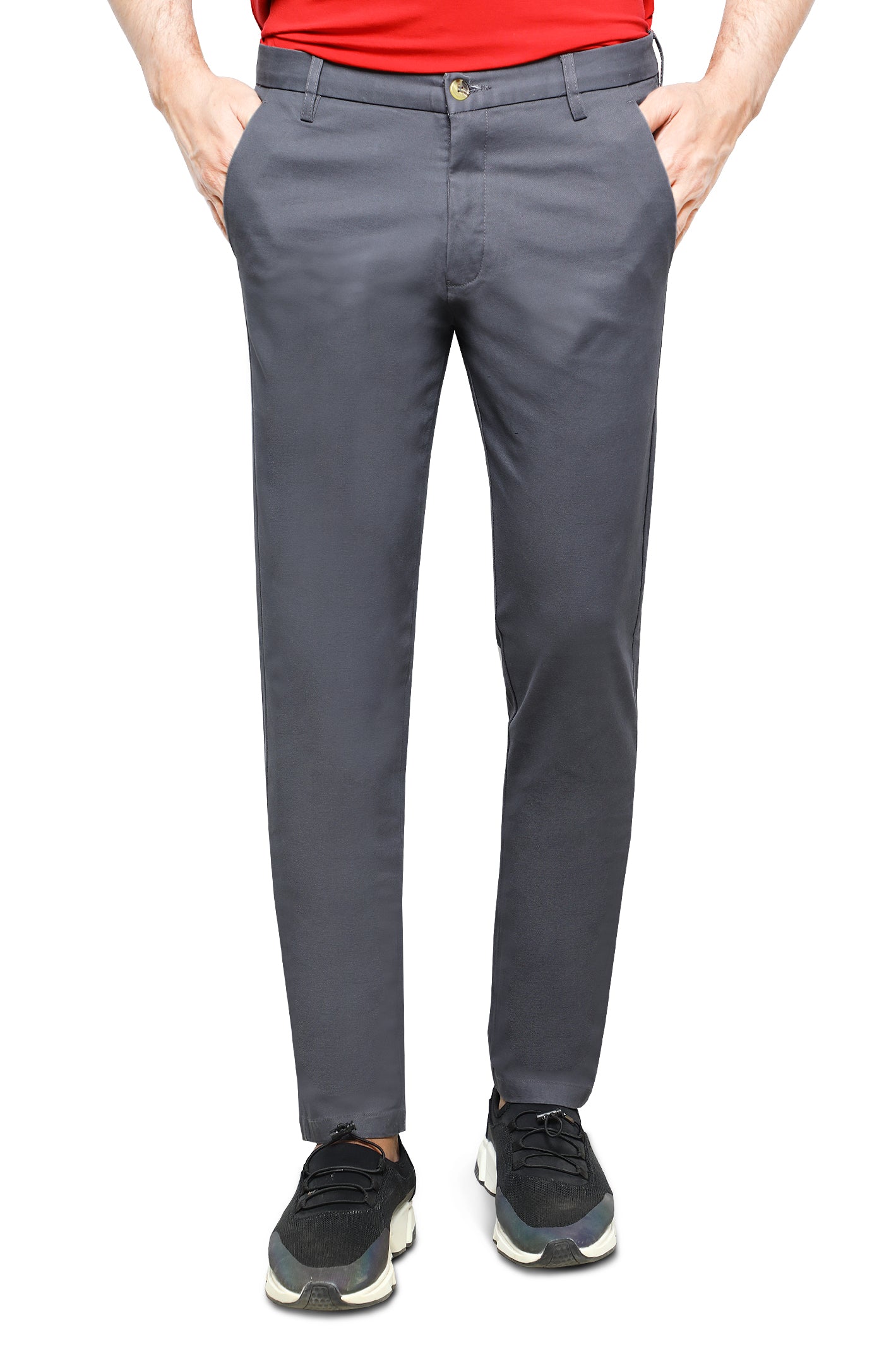 Formal Cotton Trouser for Men SKU: BD3045-GREY - Diners