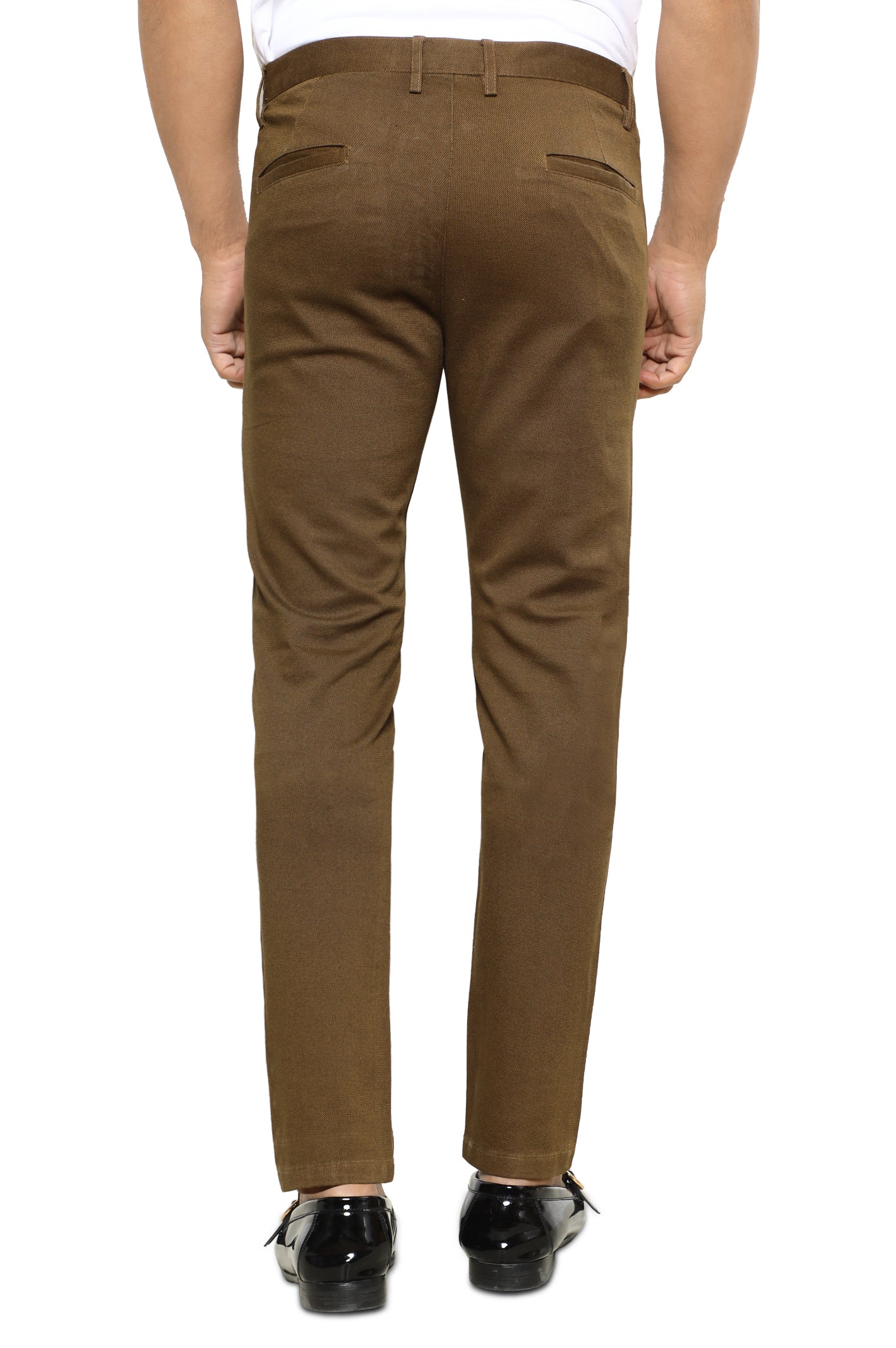 Formal Cotton Trouser for Men SKU: BD3066-BROWN - Diners