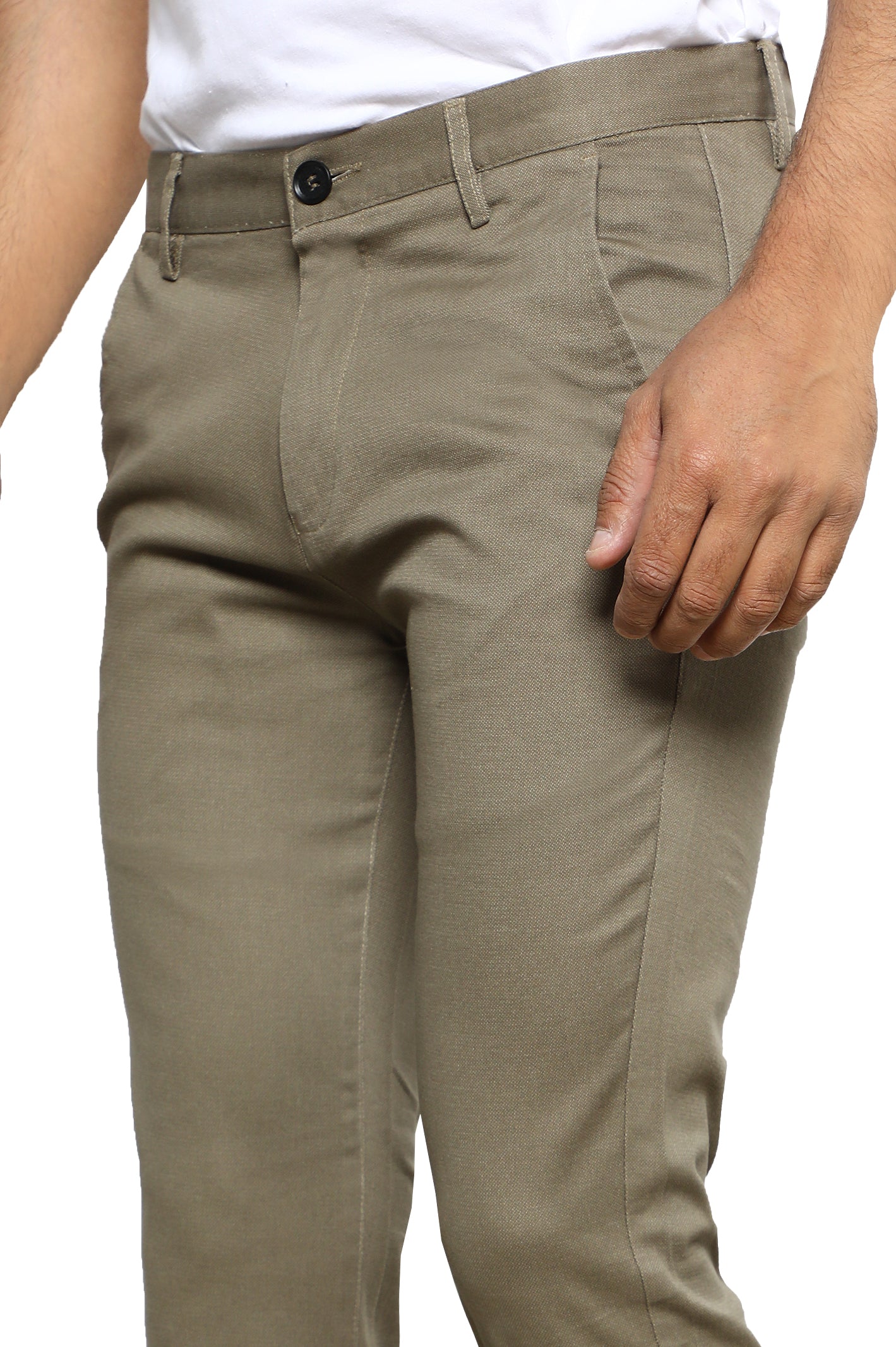 Formal Cotton Trouser for Men SKU: BD3066-CAMEL - Diners