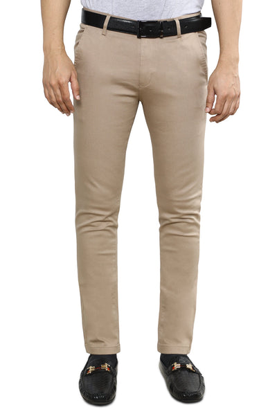 Formal Cotton Trouser for Men SKU: BD3067-BEIDGE - Diners