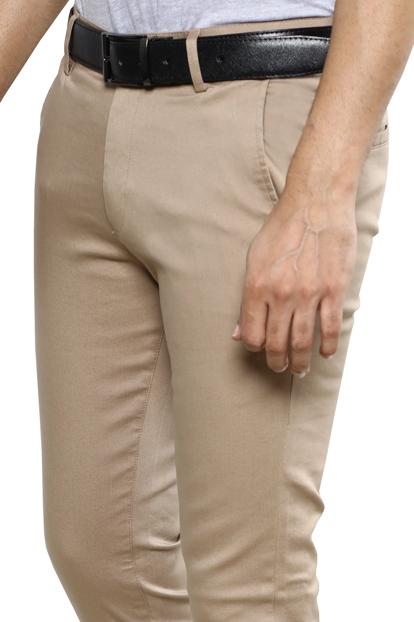 Formal Cotton Trouser for Men SKU: BD3067-BEIDGE - Diners
