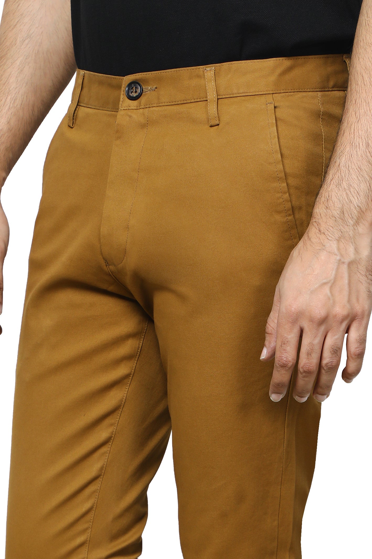 Formal Cotton Trouser for Men SKU: BD3067-CAMEL - Diners
