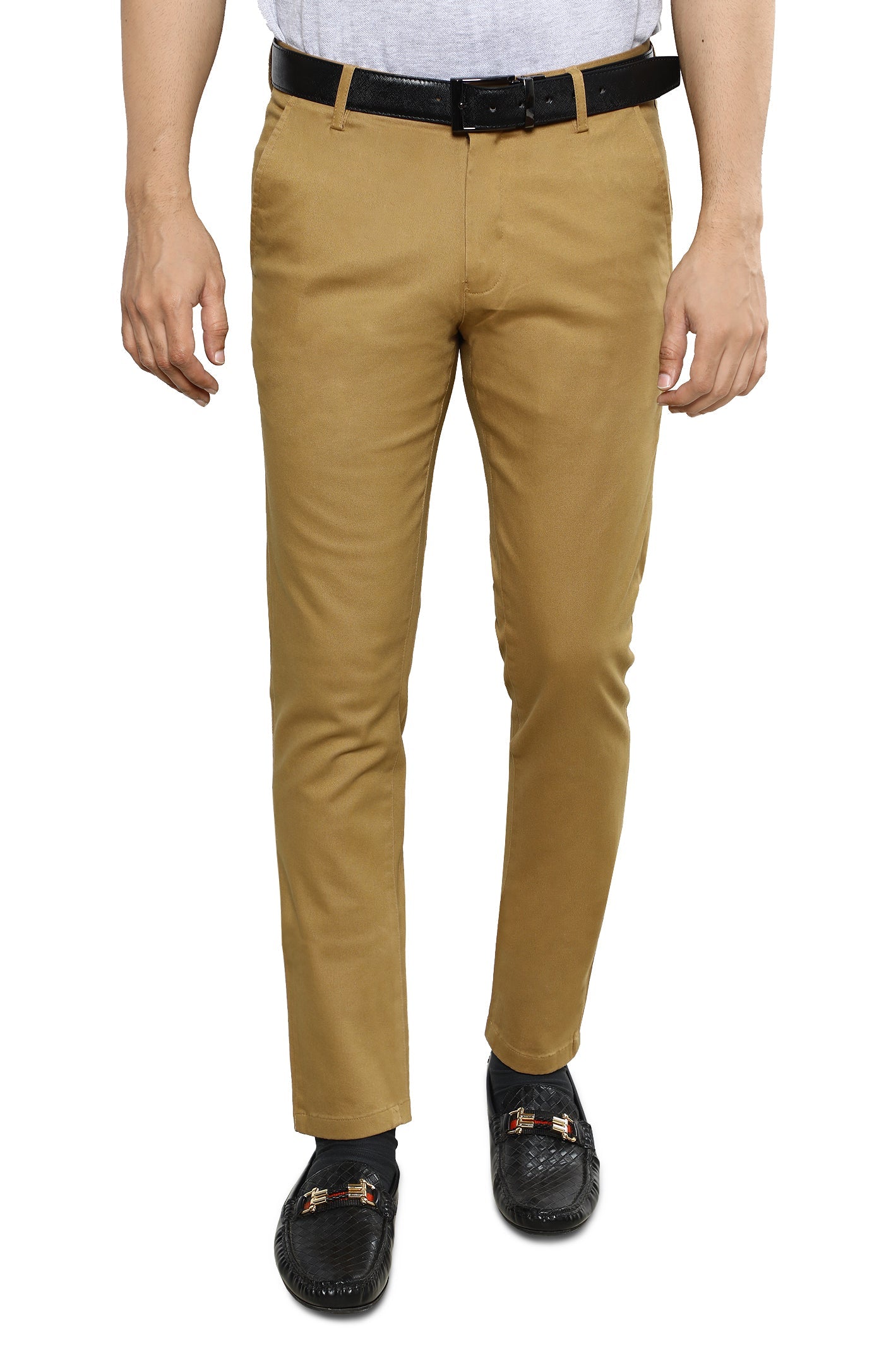 Formal Cotton Trouser for Men SKU: BD3067-KHAKI - Diners