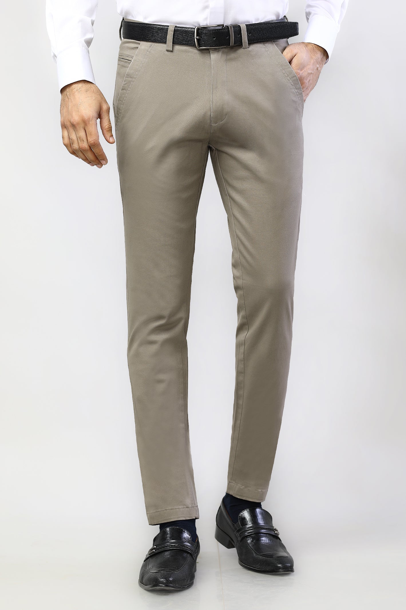 Beige Smart Fit Cotton Chino – Diners Pakistan