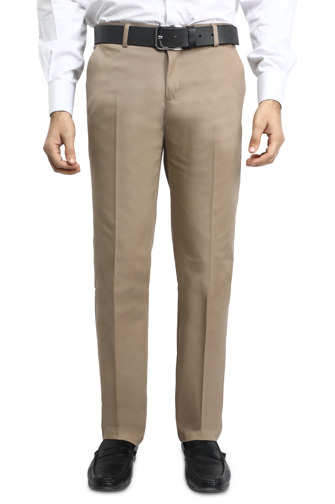 Formal Trouser for Men In Khaki SKU: BH2932-KHAKI - Diners