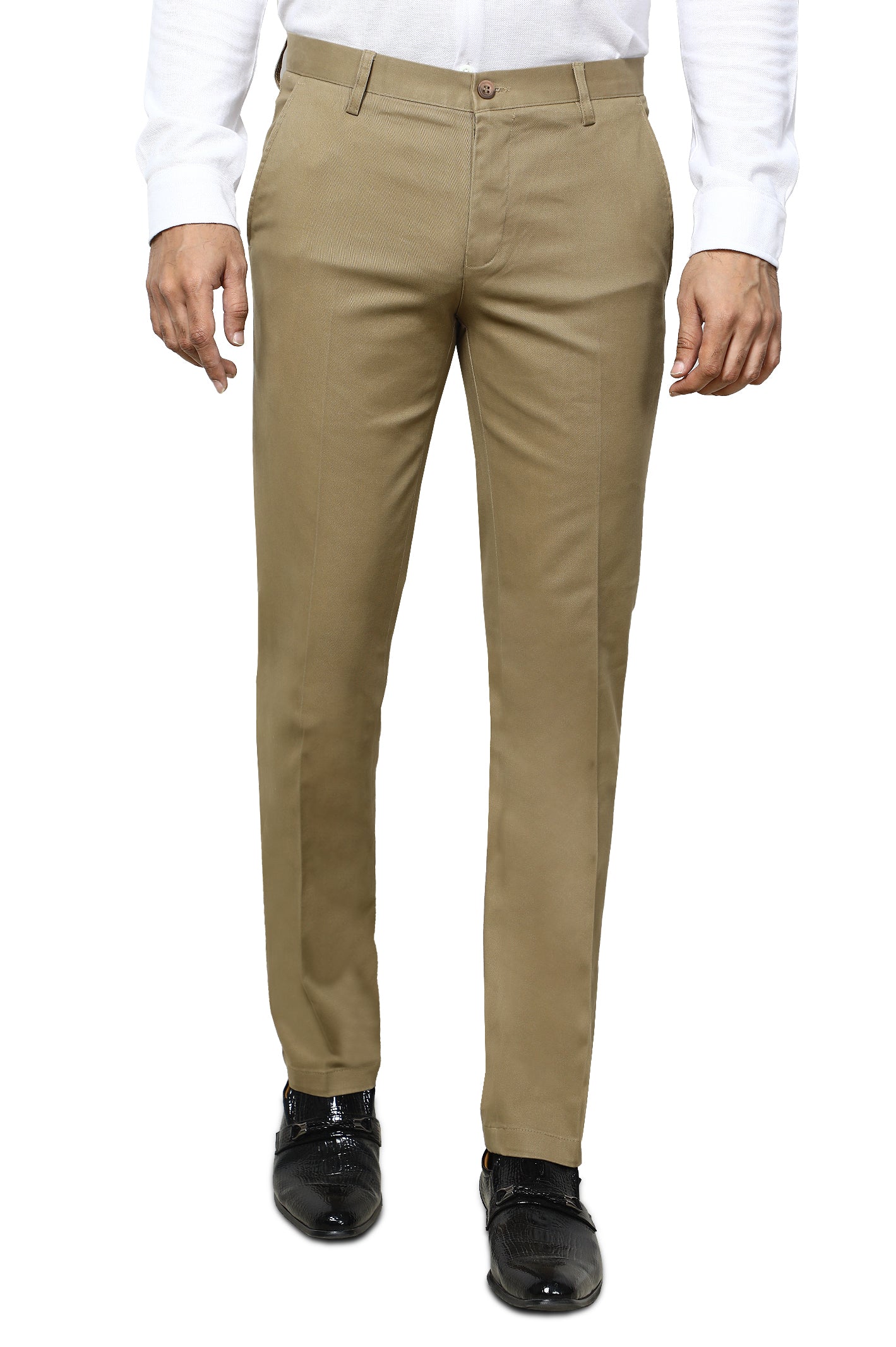 Formal Cotton Trouser for Men SKU: BH3072-BEIDGE - Diners