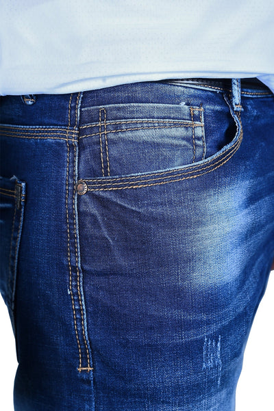 Casual Jeans in Blue SKU: BJ2719-BLUE - Diners