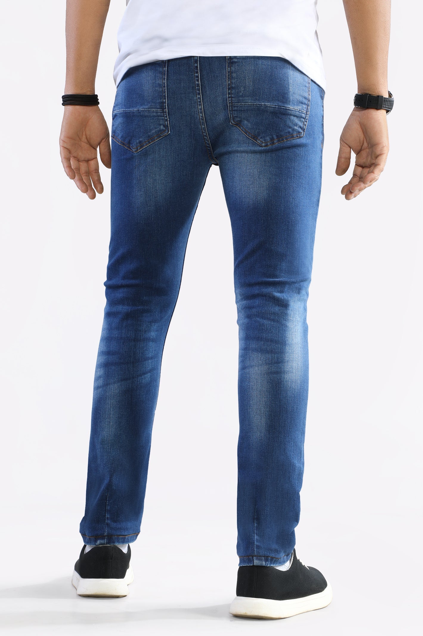 Medium Blue Regular Fit Jeans - Diners